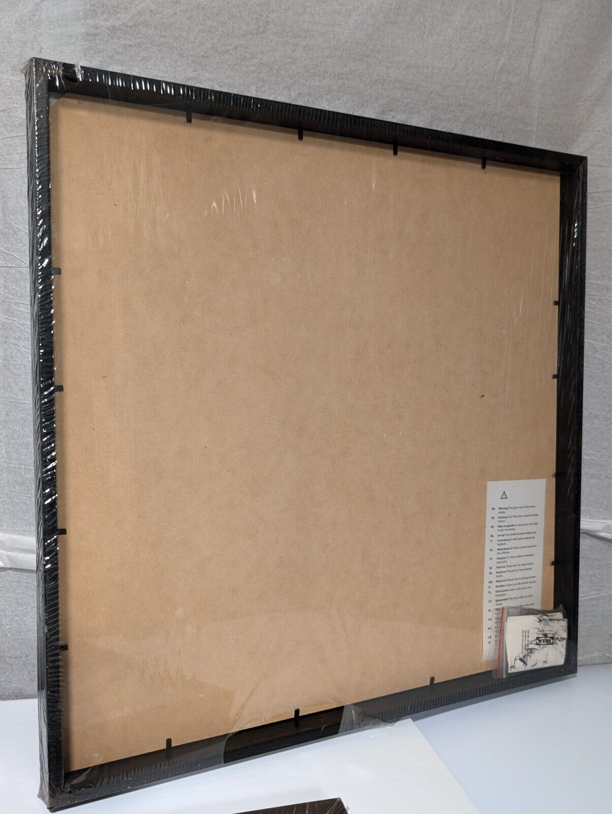 (1) IKEA RIBBA Frame Black 19-3/4” X 19-3/4” Picture Frame, New