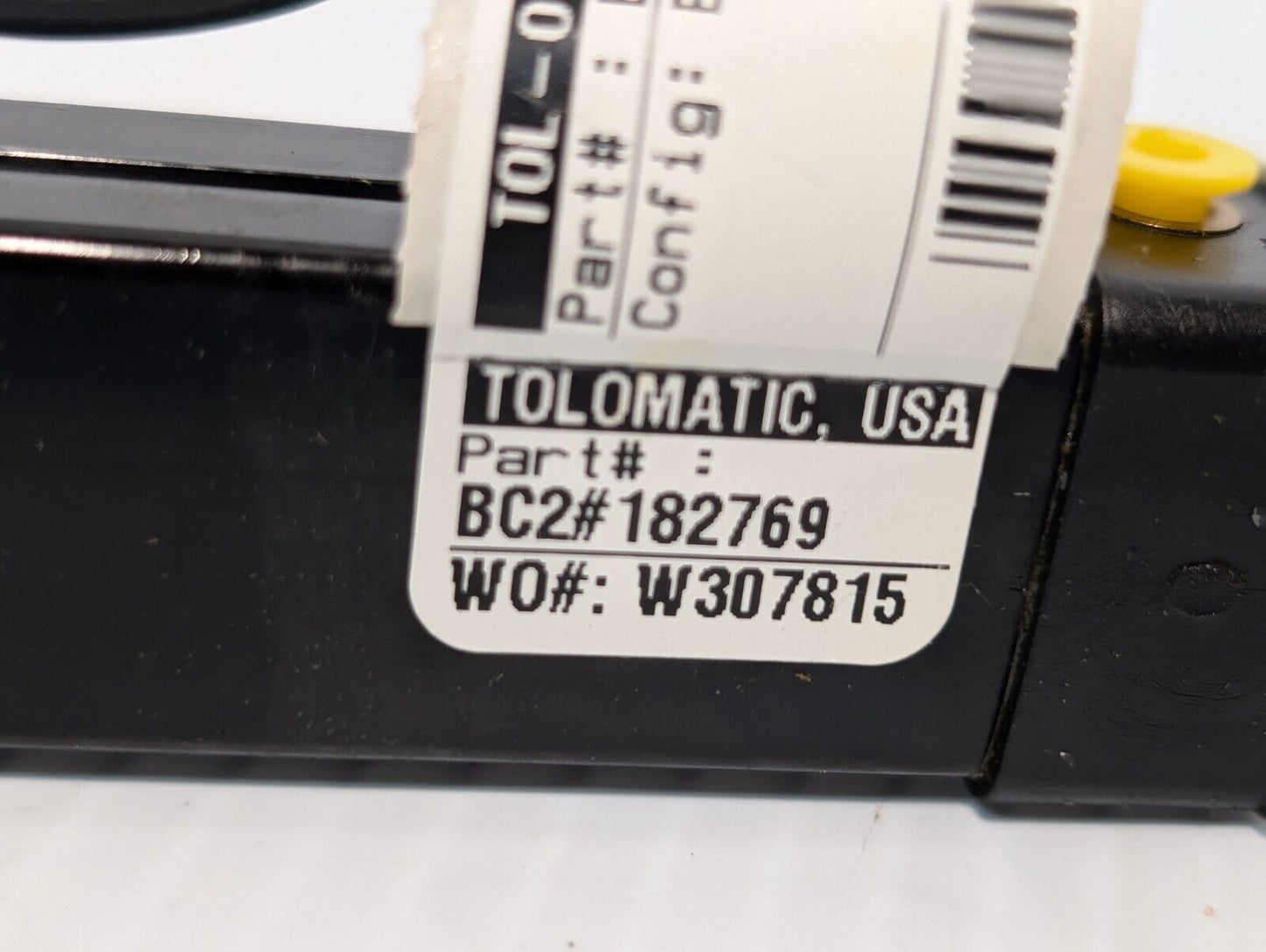 Tolomatic BC205 Pneumatic Band Cylinder, Bore: .50", Force: 16LBF, Load: 5LB