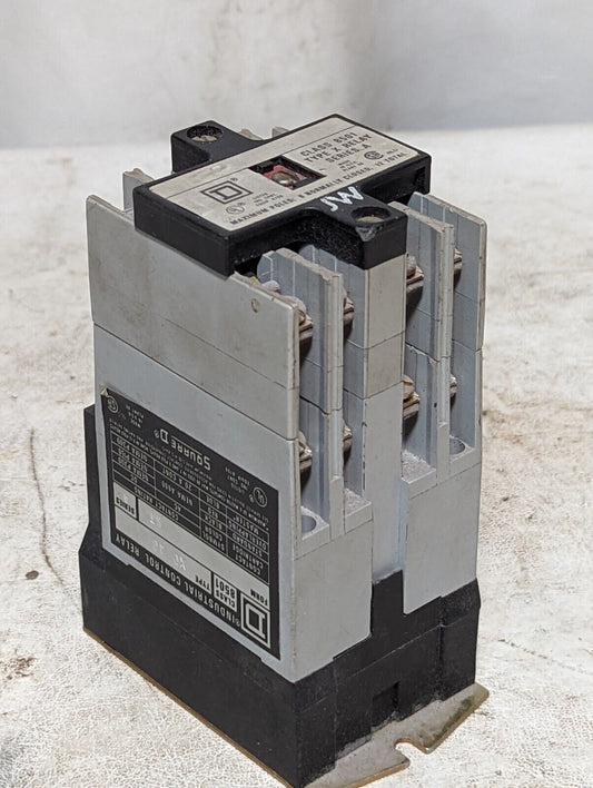 Square D 8501-X040 industrial control relay, form HT