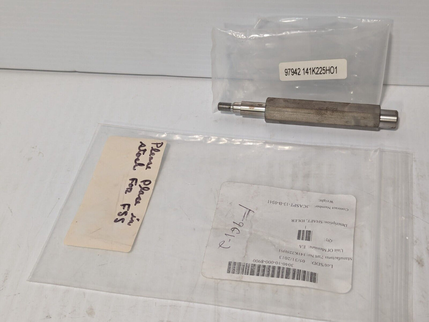 3040-10-000-8900 141K225H01 Idler Shaft - Free Shipping