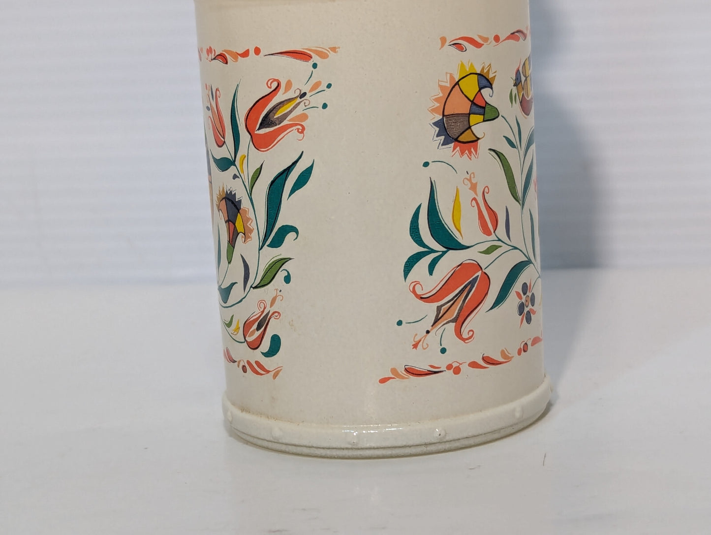 Vintage 1970s Avon Country Bird Glass 10oz Lotion Pump Dispenser Made in USA