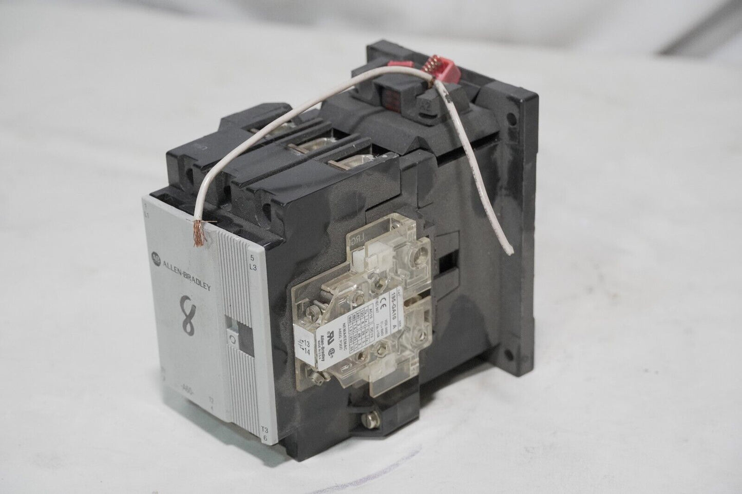 Allen Bradley 100-A60N*3 ser C contactor 3 poles, 60A, 195-GA10 ser A