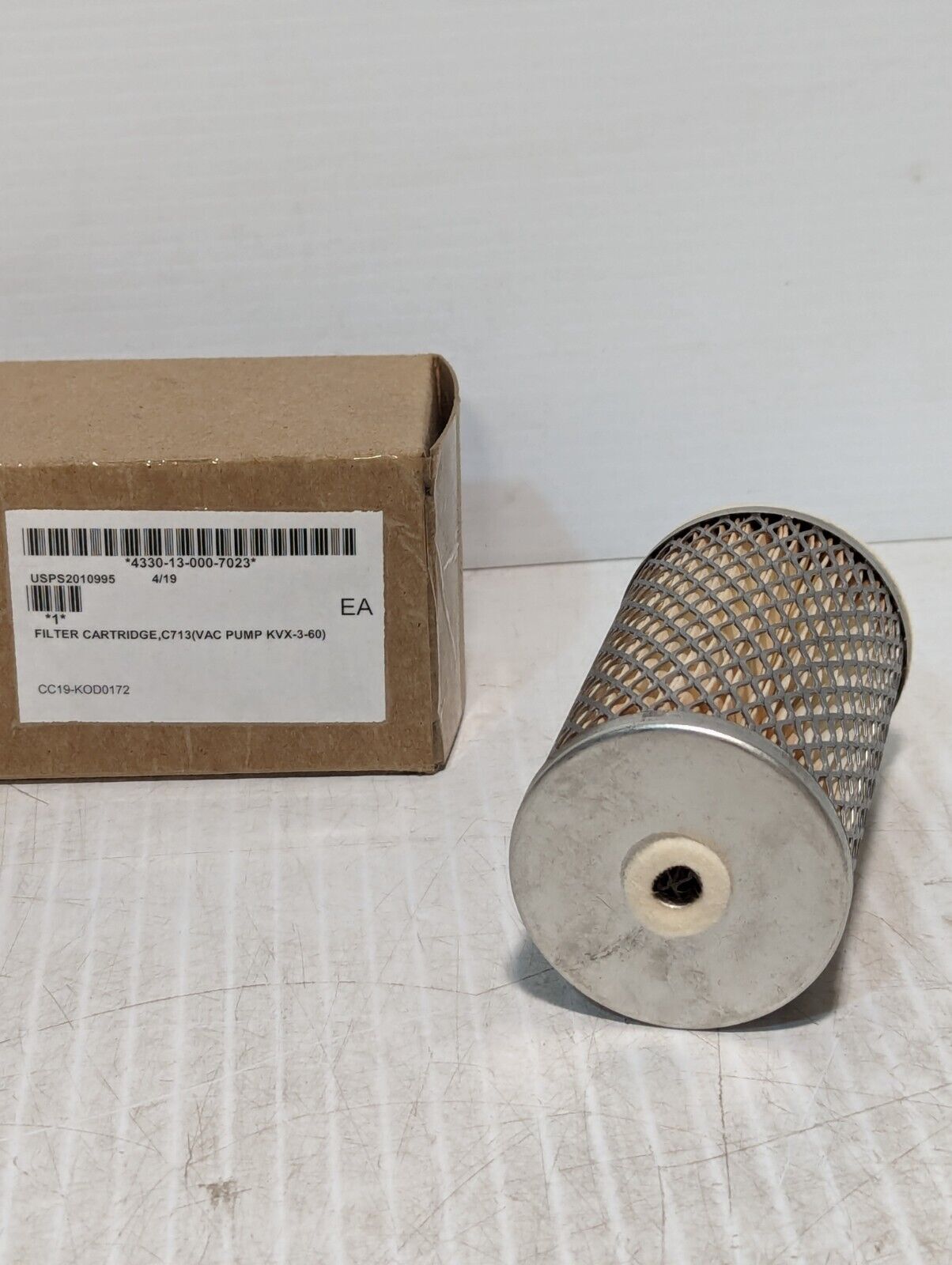 C713 Filter Cartridge (VAC PUMP KVX-3-60), 4330-13-000-7023 -Free Shipping