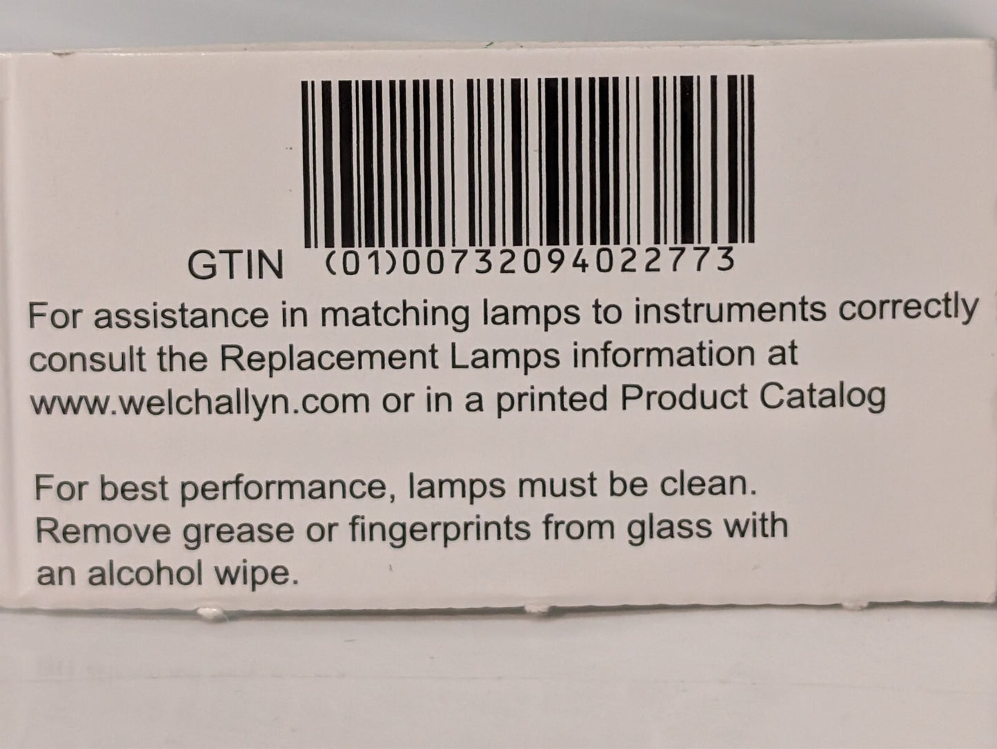 Welch Allyn 06500-U Halogen Lamp 3.5V MacroView Otoscope Bulb for 23810 23820
