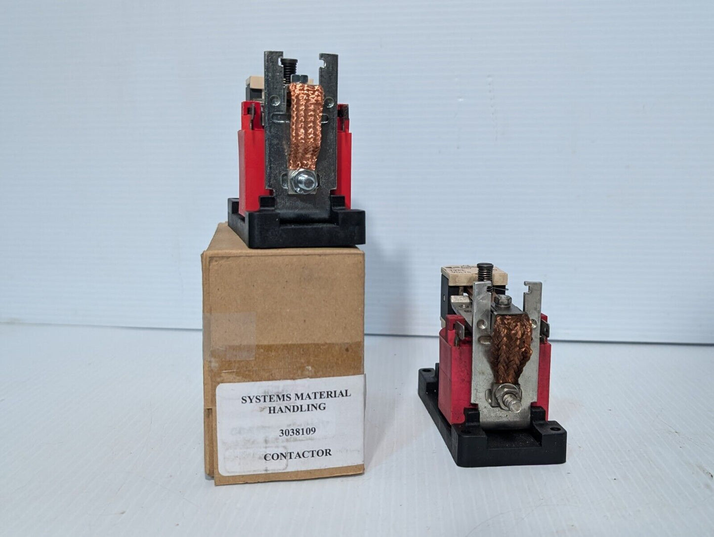 3038109 contactor for Hyster: one new, one for parts as pictured, A1300