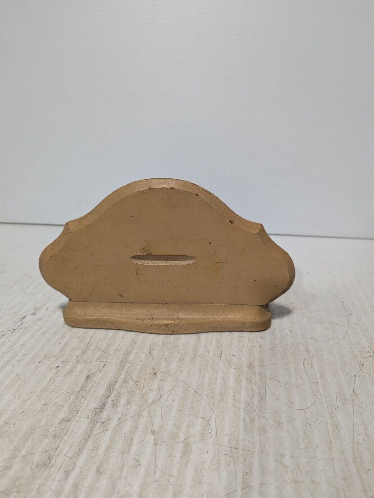 Small Syroco Wood Wall Hanging Shelf With Ornate Embellishment - Free Shipping