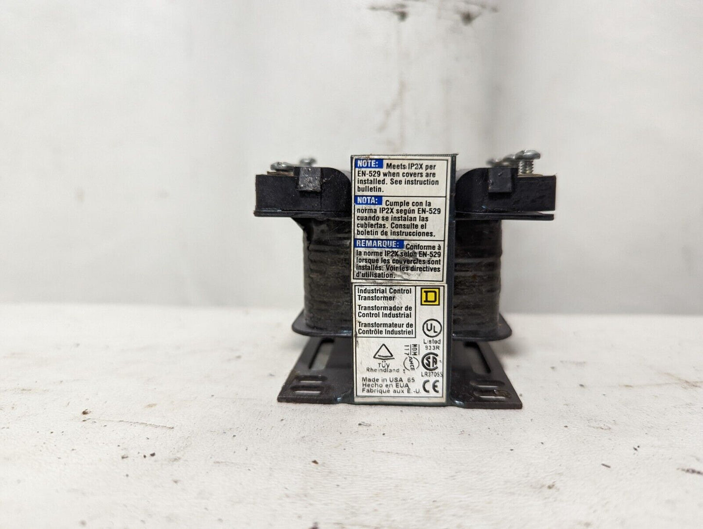 Square D 9070T50D1 0.05kVA 50/60Hz Industrial Control Transformer