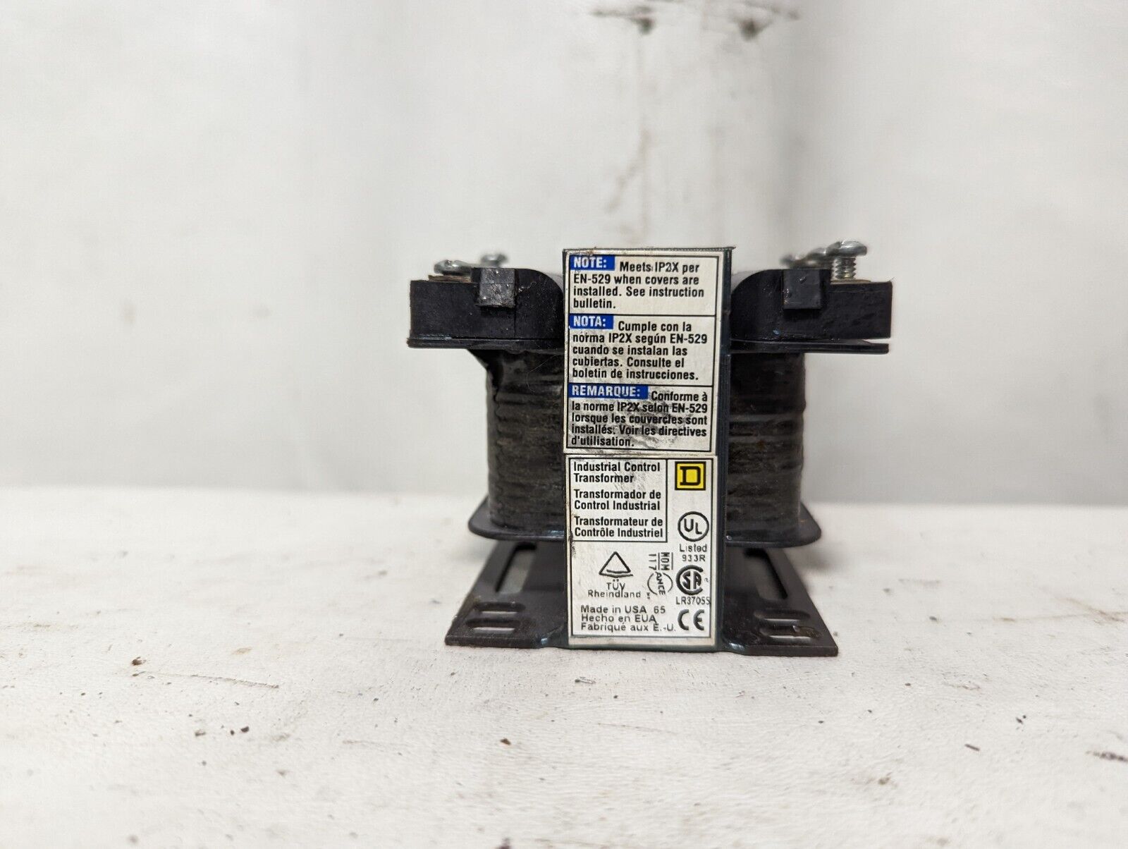 Square D 9070T50D1 0.05kVA 50/60Hz Industrial Control Transformer