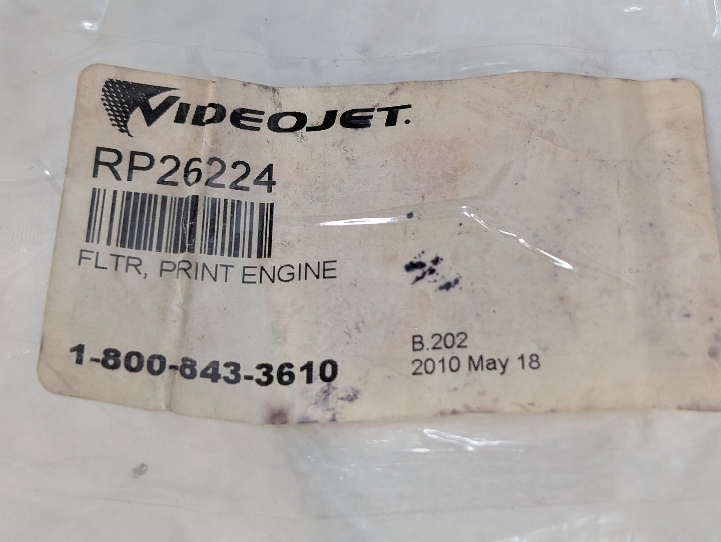 Videojet RP26224 Marsh Hi-Res Printheads Print Engine Filter Replacement Kit
