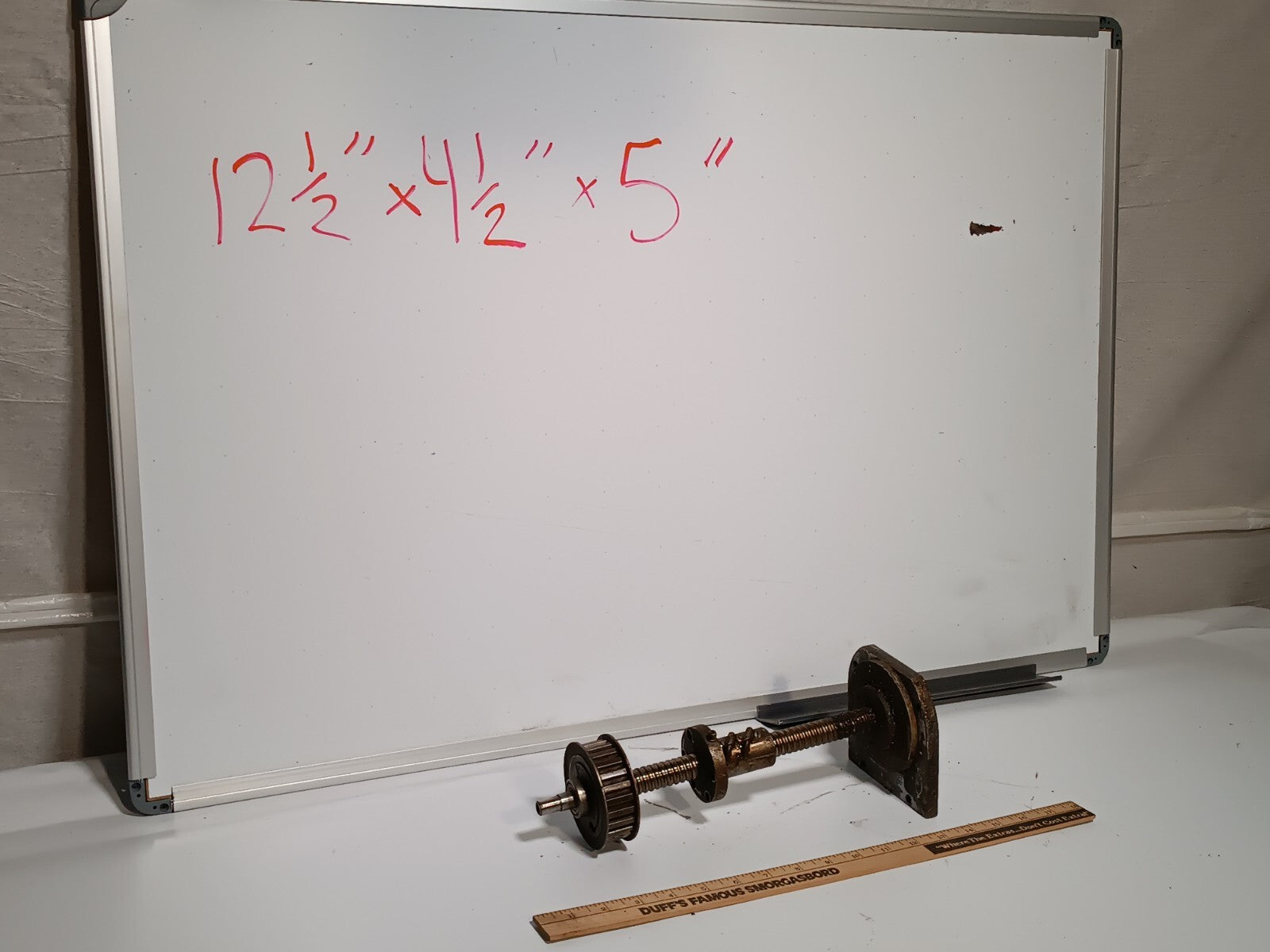12.5" Ball Screw Assembly with Taper-Lock 1210 1/2" Bushing