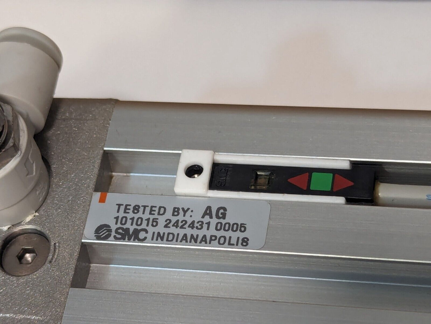 SMC CP95SDB32-450 97942ASSY164K882G01 Cylinder Assembly X Axis Back Stop