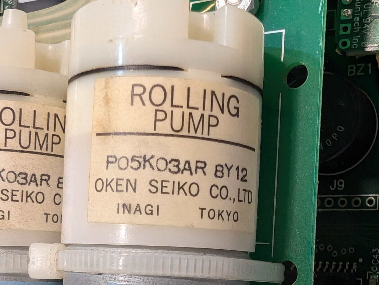 SunTech Tango+ Stress Monitor -For Parts- 18-0029-00, Rev C, 6 VDC,Made in Japan