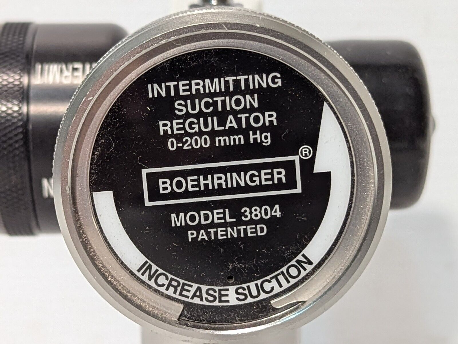 Boehringer 3804 Intermitting Suction Regulator, 0-200 mm Hg - Free Shipping