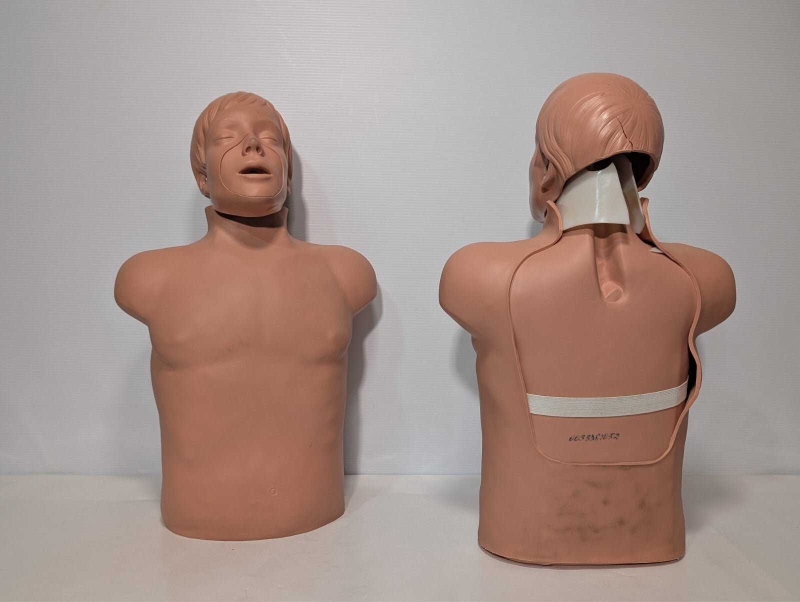 (1) Simulaids Sani Man CPR Training Manikin First Aid Dummy Red Cross Brad Male