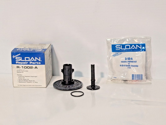 Sloan R1002-A Urinal Flushometer Repair Kit, B-50-A Handle, Missing Vacuum Piece