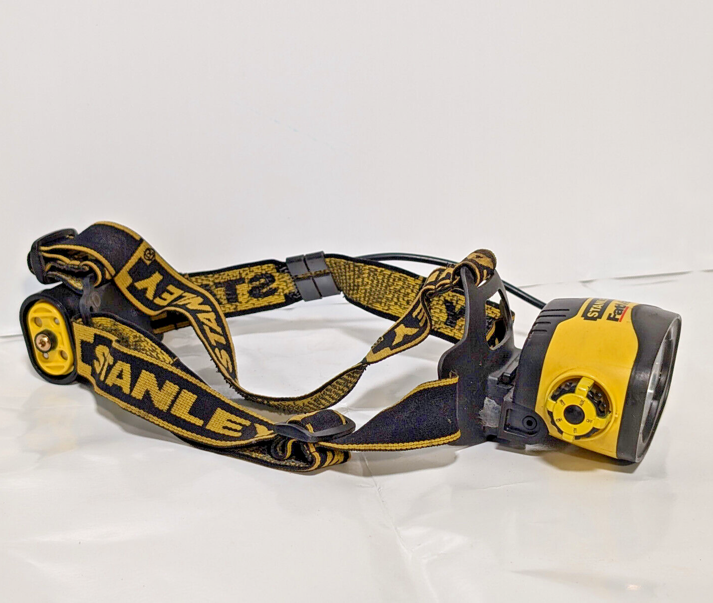 Stanley FatMax Headlamp LED, AAA, Adjustable Elastic Strap, Settings