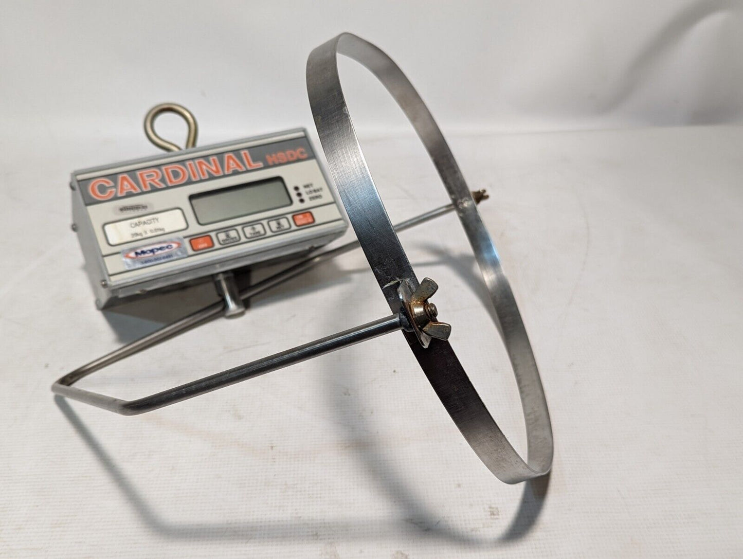 Cardinal Detecto HSDC-20KGP Digital Hanging Scale, 20kg, 9VDC, Throws Err A
