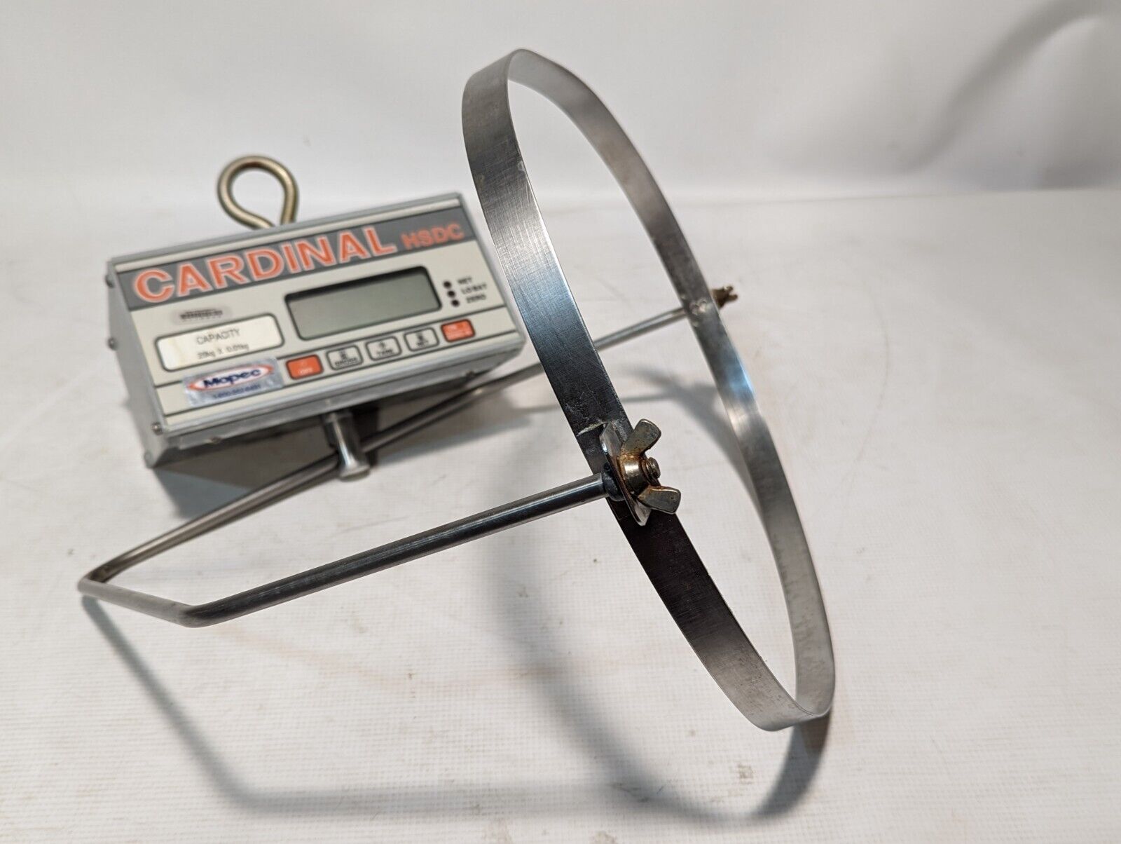 Cardinal Detecto HSDC-20KGP Digital Hanging Scale, 20kg, 9VDC, Throws Err A