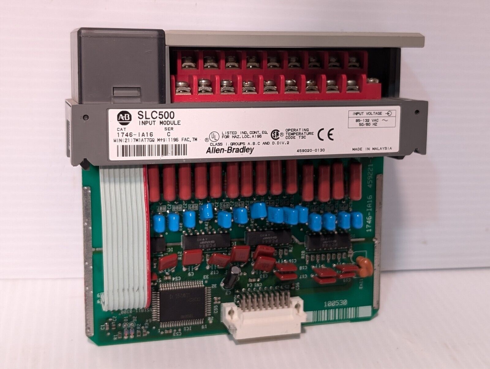 Allen Bradley 1746-IA16 Series C | SLC500 AC Input Module+Return