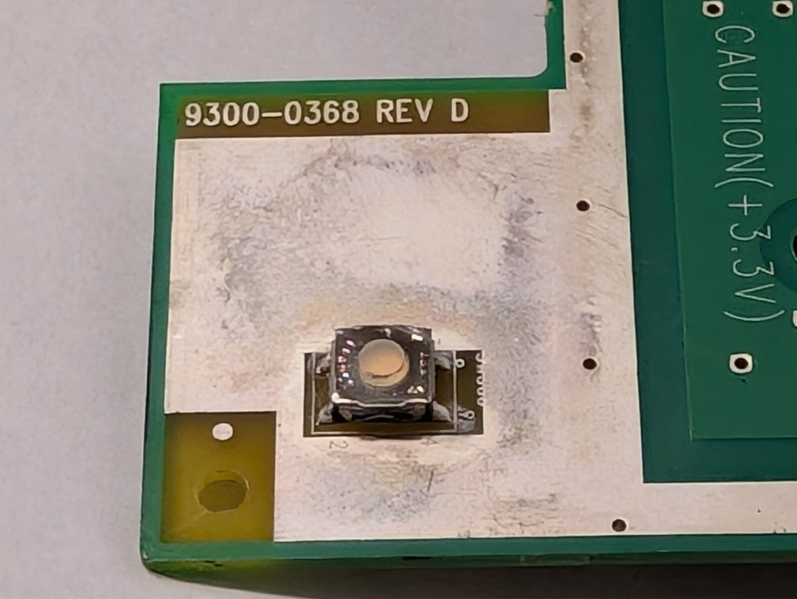 9300-0368 Rev D Circuit Board with Zoll 9126-0008 HV AED Capacitor