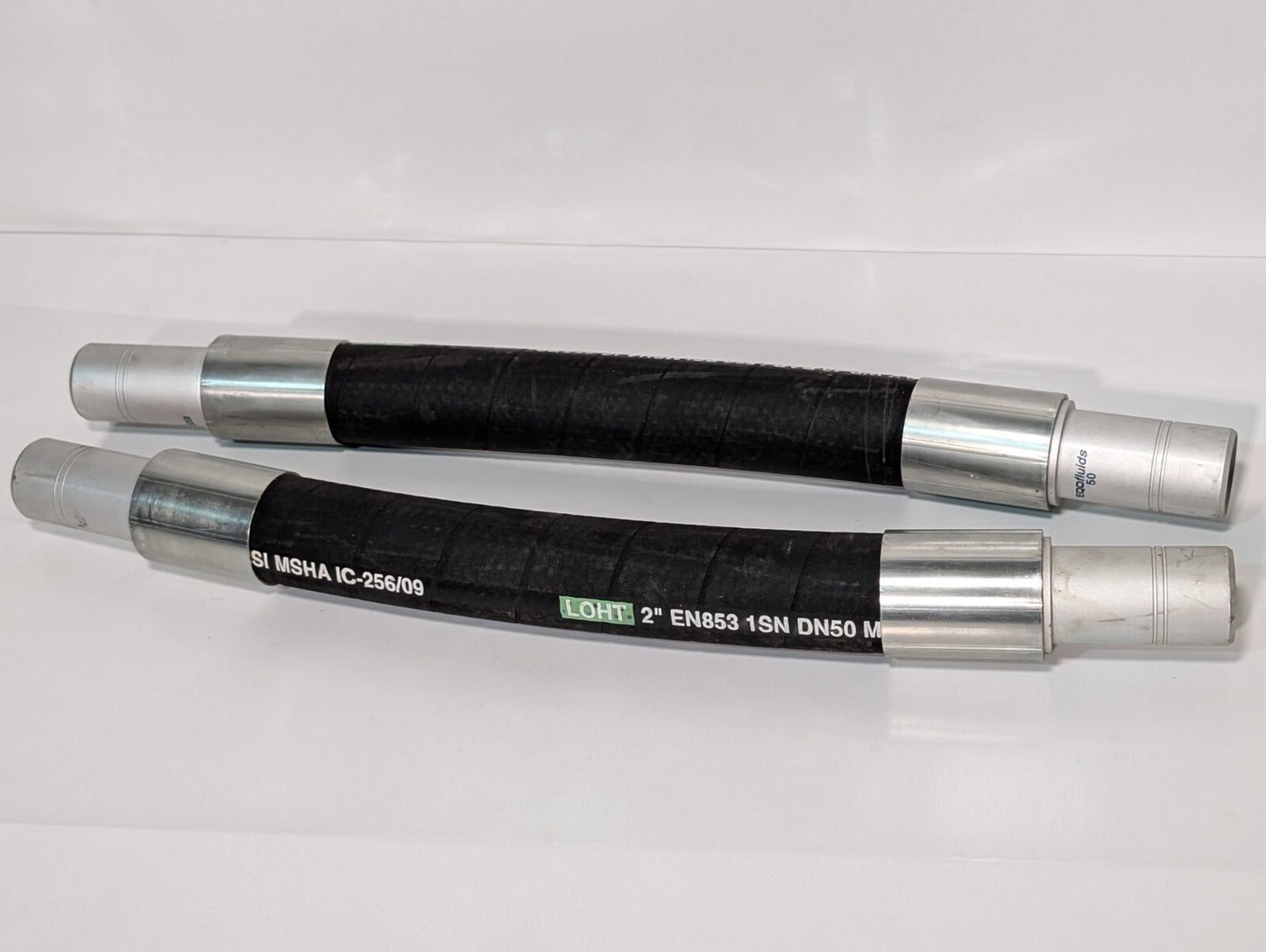 (1) Hydraulic Hose 2" LOHT EN853 1 SN DN 50, 40 BAR / 580 PSI, MSHA IC-256/09