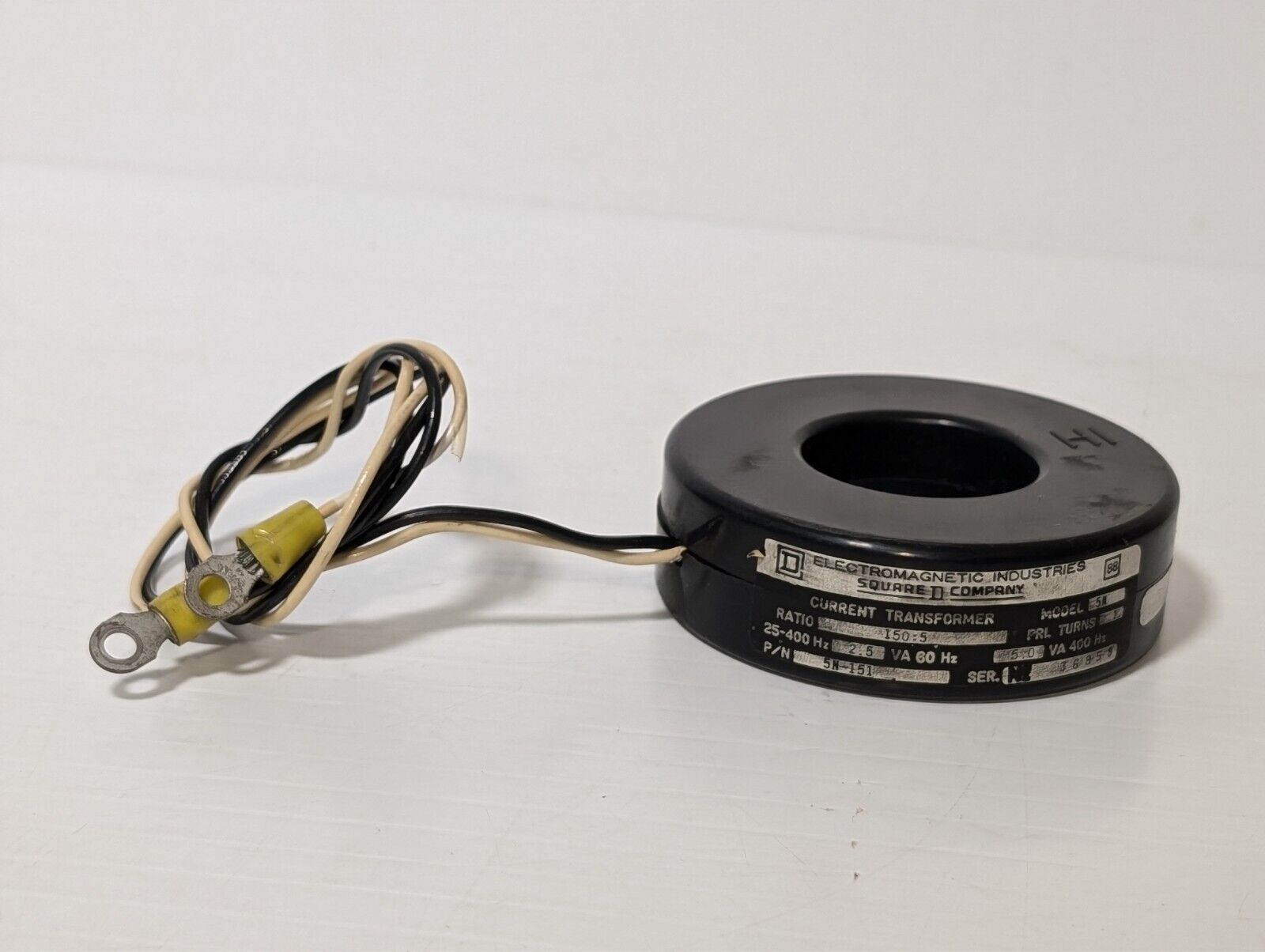 Square D Current Transformer 5N-151 Ratio: 150:5 2.5VA