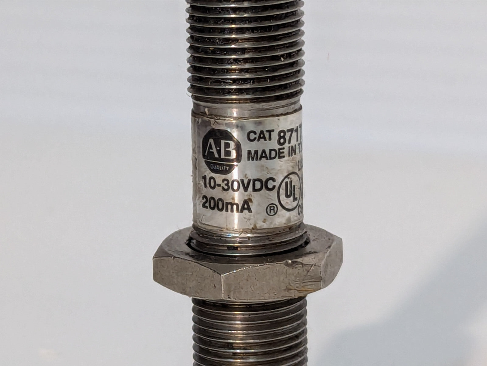Allen Bradley 871TM-DH4NP12-D4 Inductive Proximity Sensor, 10-30VDC, Series A