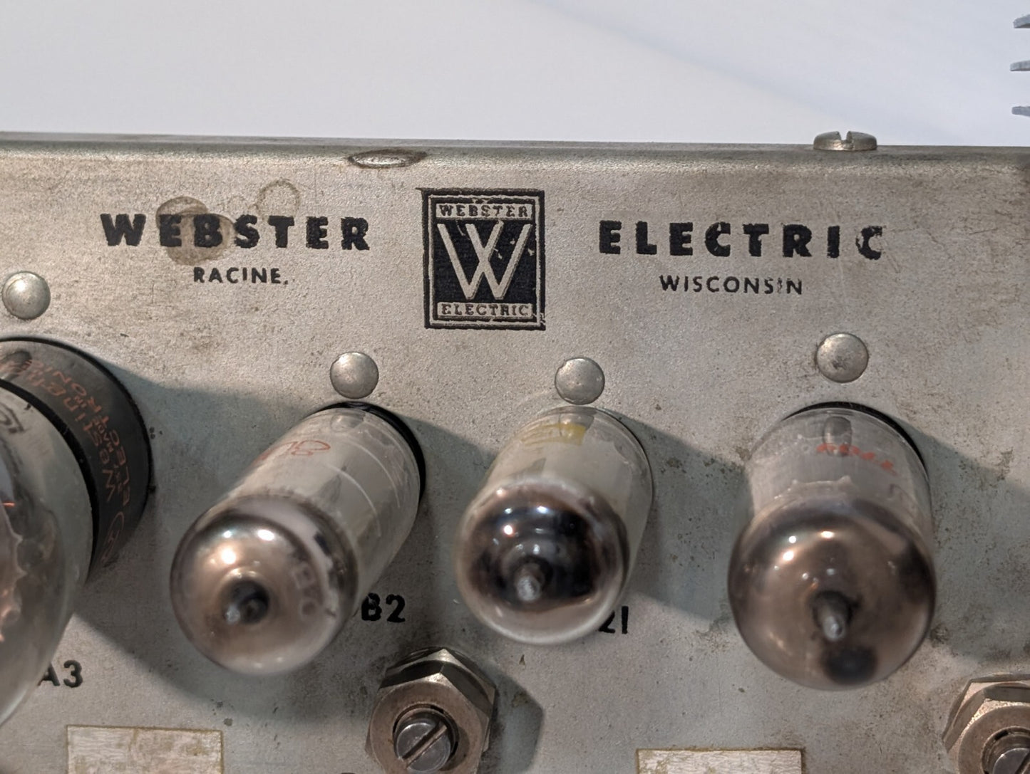 Vintage Webster Electric Analog Tube Amplifier, Possibly Model 2848/04