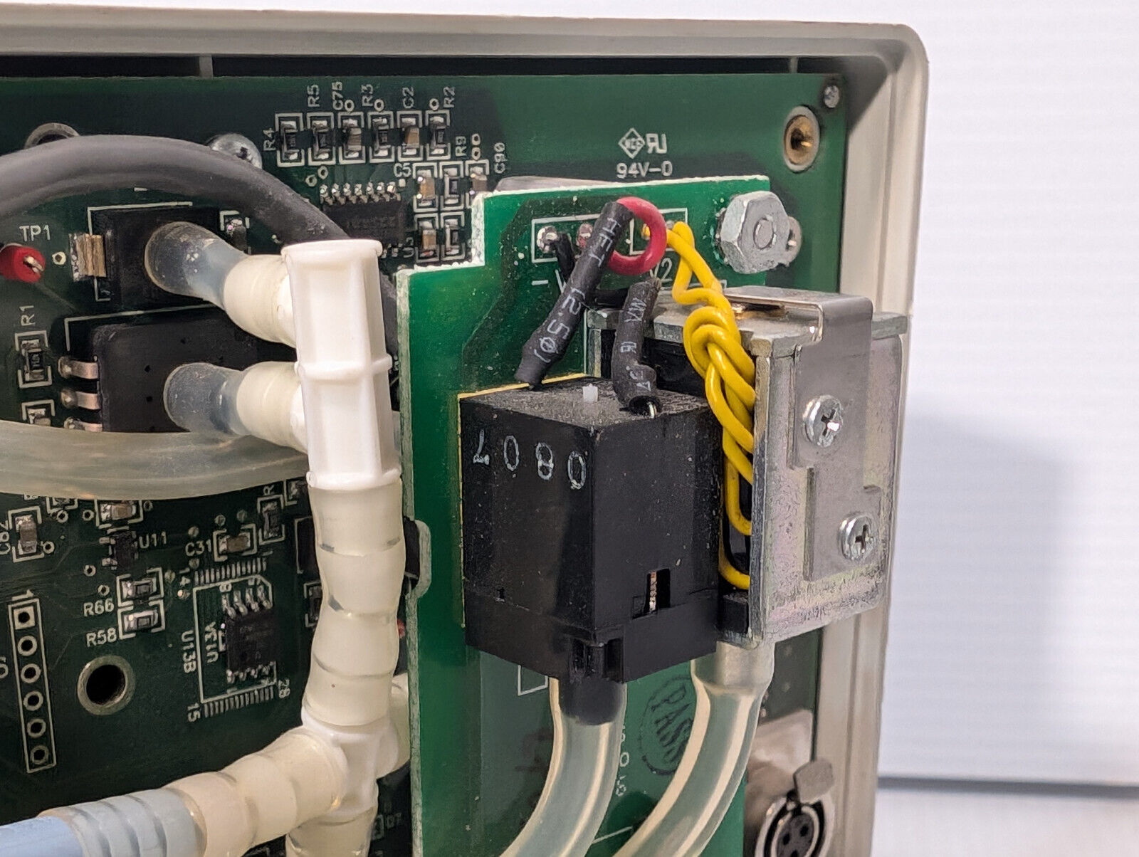 SunTech Tango+ Stress Monitor -For Parts- 18-0029-00, Rev C, 6 VDC,Made in Japan