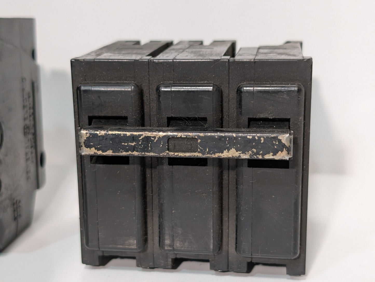 (8) 3-Pole Circuit Breakers, Assorted Amperages and Brands, See Photos