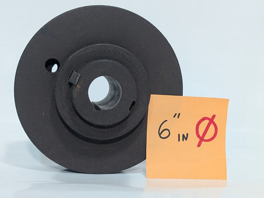6" Two Groove Variable Pitch Sheave
