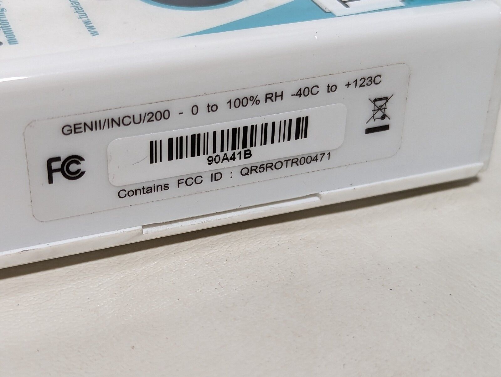 Tutela Genii/Warp/200 wireless temperature monitoring system