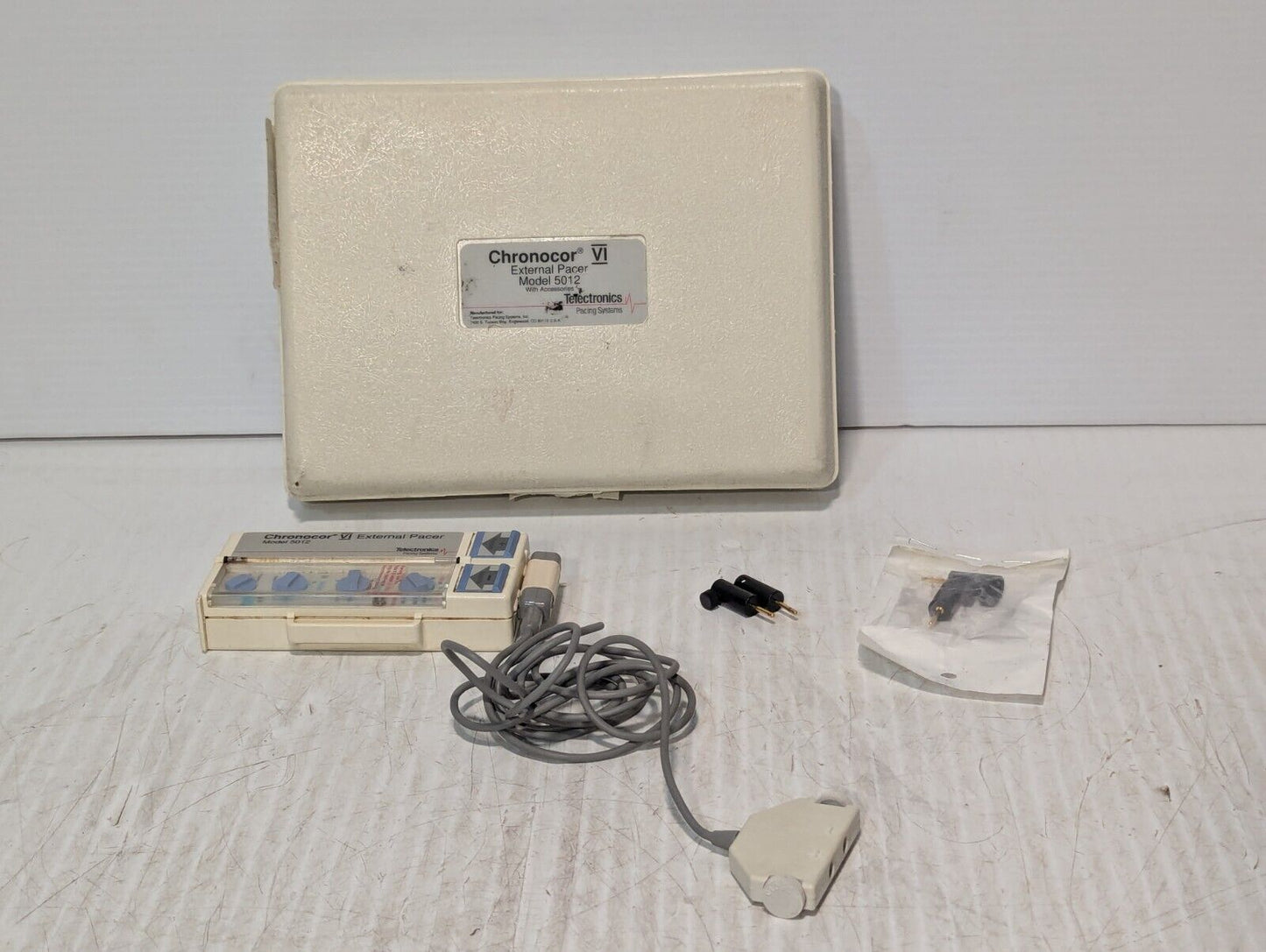 Telectronics Model 5012 Chronocor VI External Pacer - Free Shipping