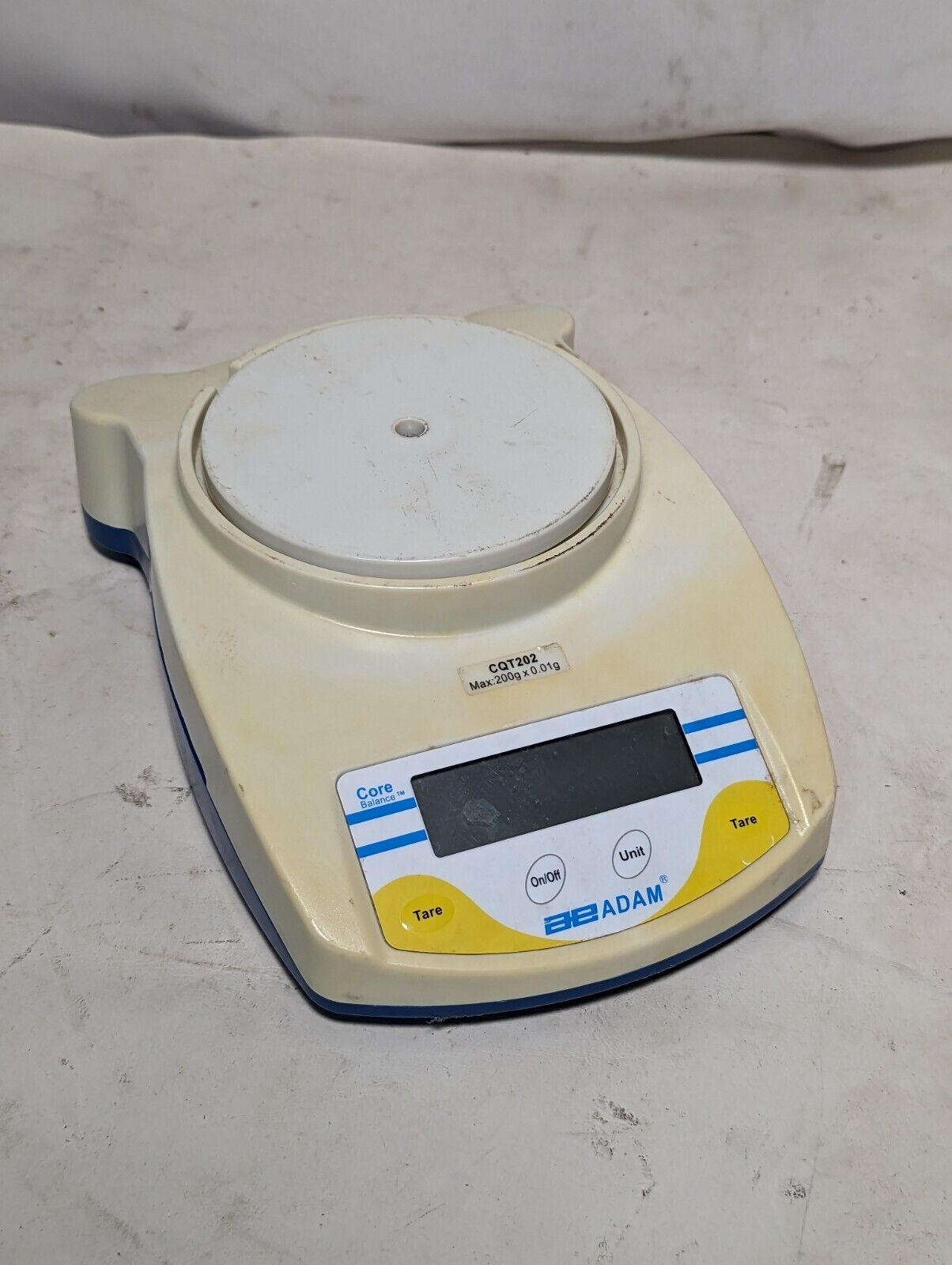 Adam Equipment CQT202 Core Balance, 200g x 0.01g, no power cable