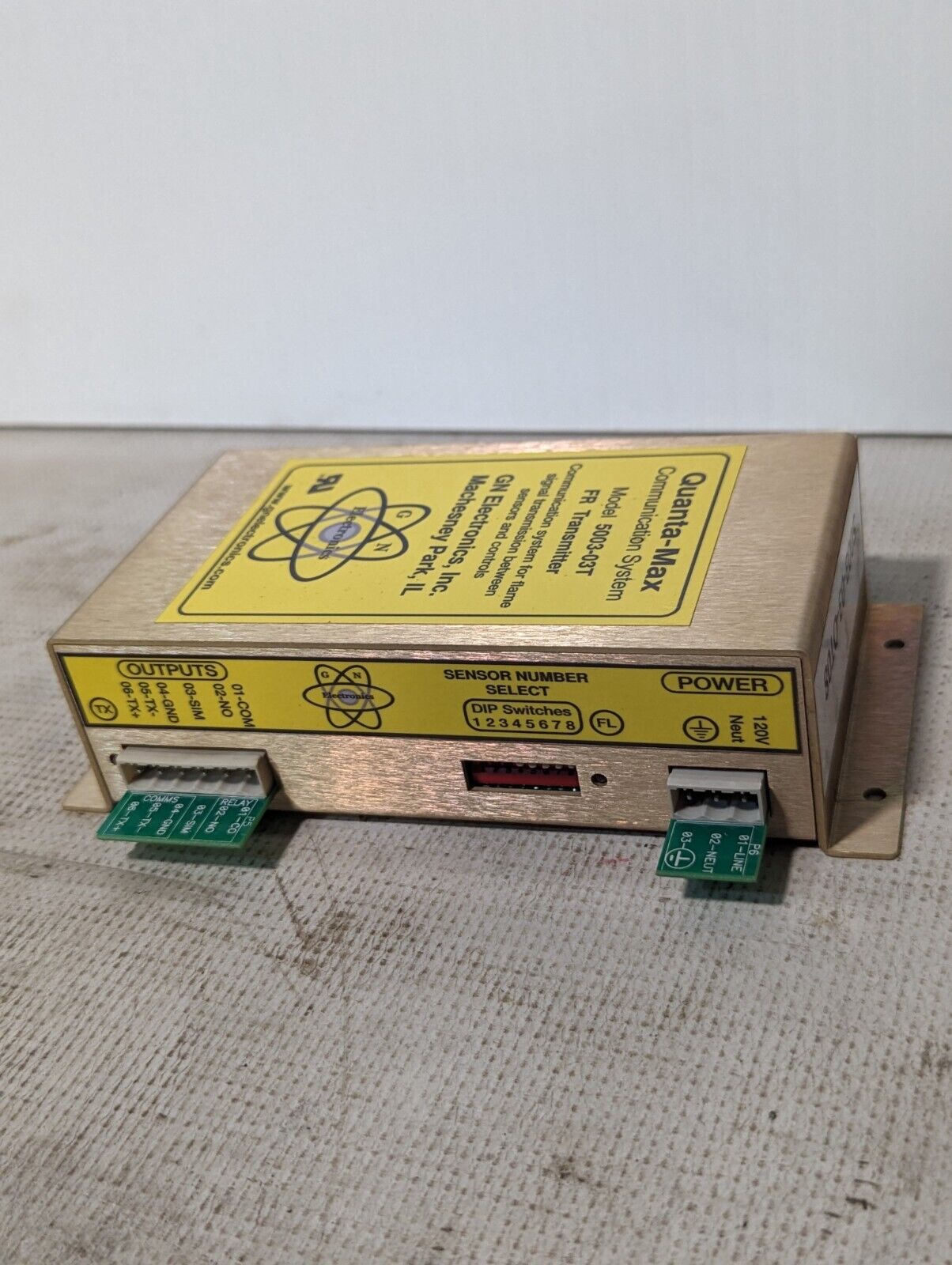 GN Electronics Quanta-Max 5003-03T FR Transmitter Communication Sys - Parts Only