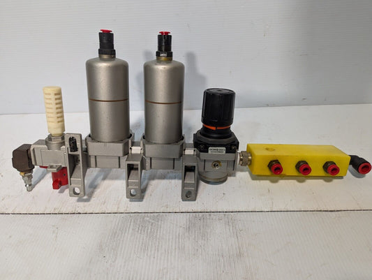 SMC Pneumatic- Regulator Assembly with NAW4000-N04 Regulator - Free Shipping