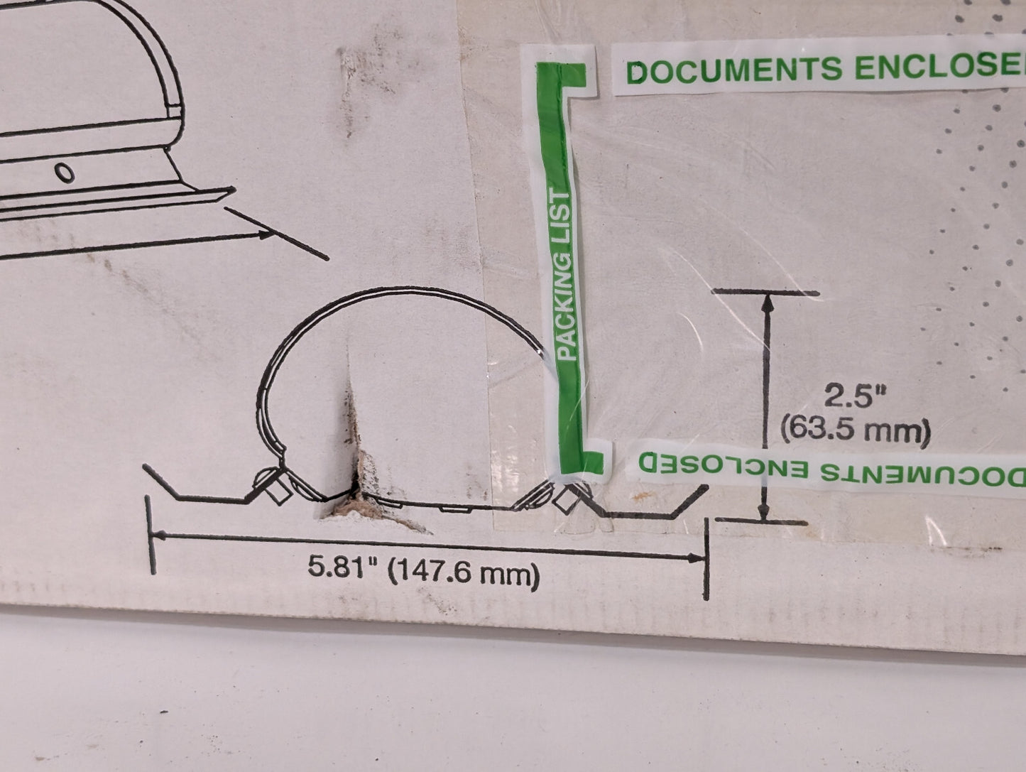 Sylvania 4' Retrofit Strip, 61476, 5000K Daylight, 0-10V Dimmable, 30W, 120-277V