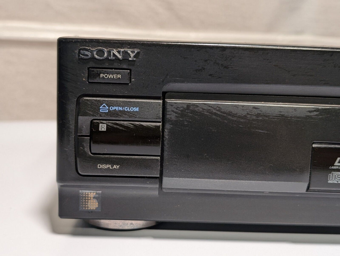 Sony MDP-500 AV Laser Auto Reverse Laserdisc CD \ CDV \ LD Player