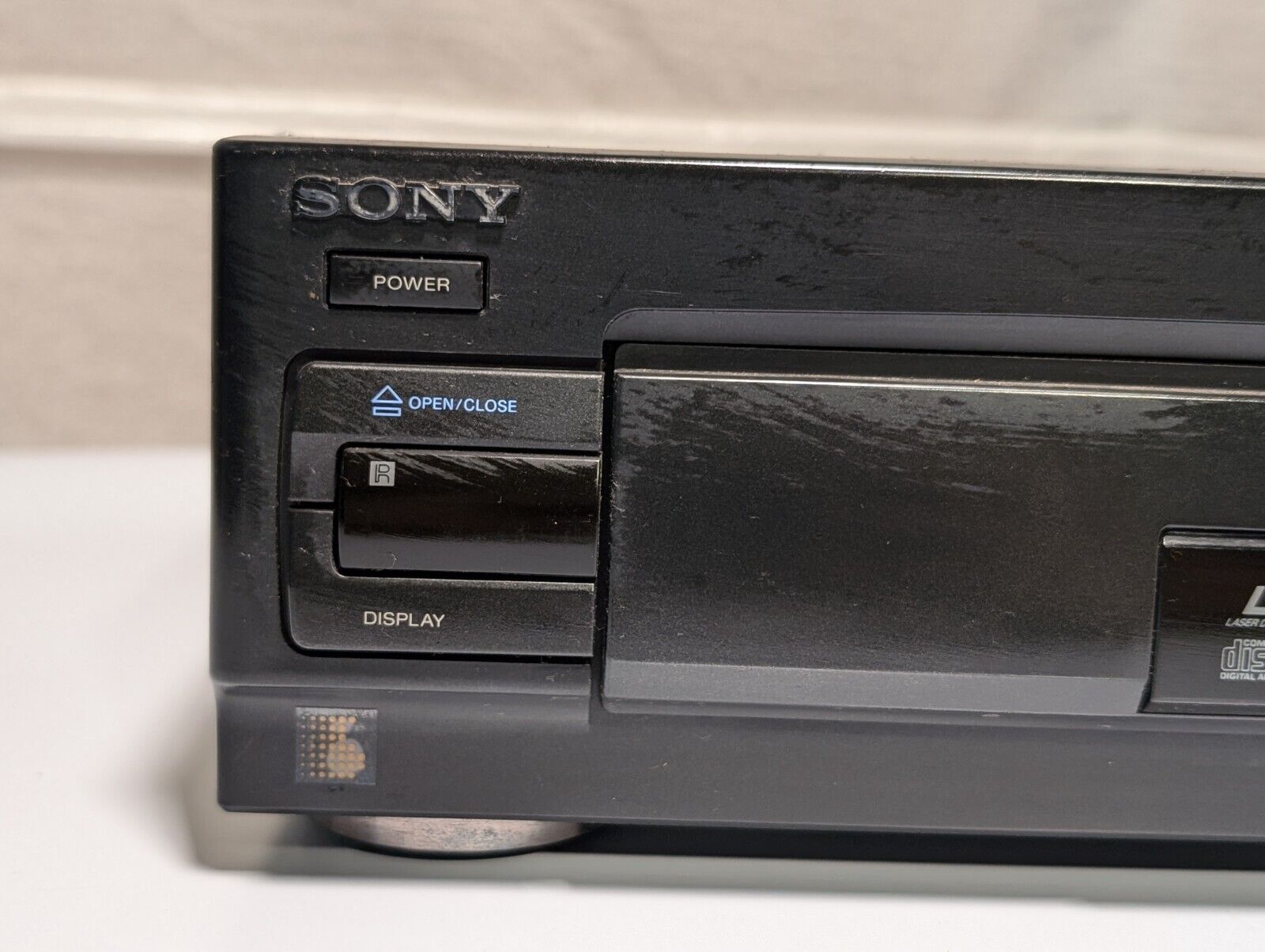 Sony MDP-500 AV Laser Auto Reverse Laserdisc CD \ CDV \ LD Player