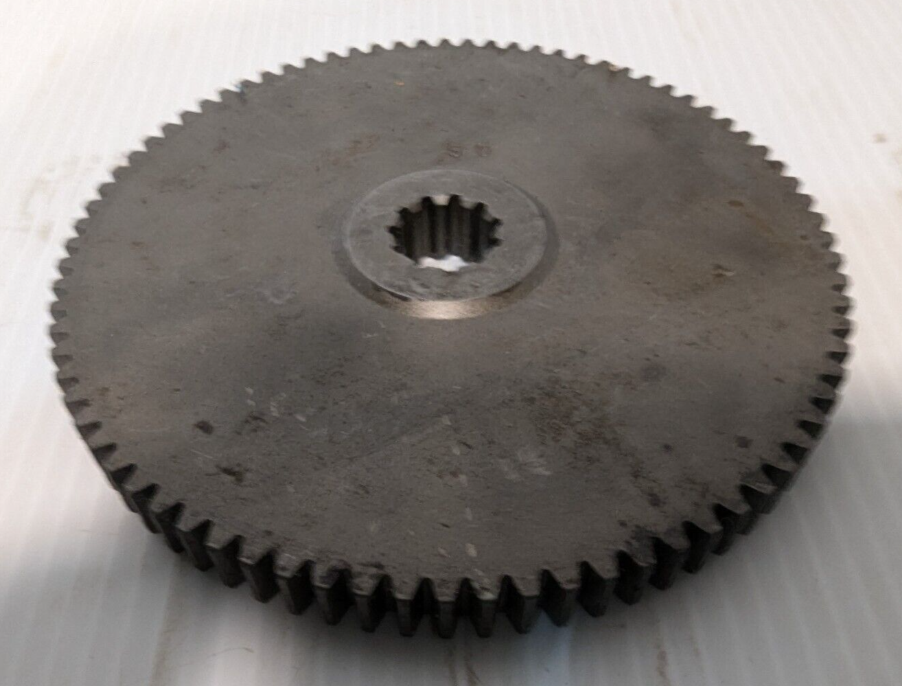 80 Tooth Gear 5" Outer Diameter 11 Tooth .75" Bore .5" Thick - Free Shipping