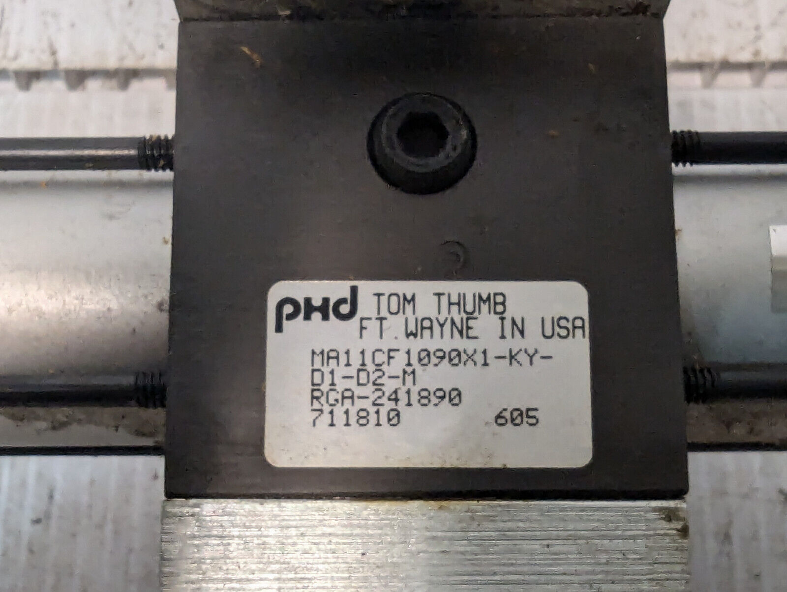 PHD MA11CF 1090x1 -KY-D1-D2-M Tom Thumb Pneumatic Actuator -USA Made- Free Ship.