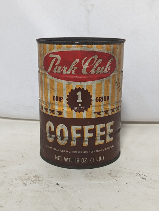 Vintage Park Club coffee, 1lb can, drip grind