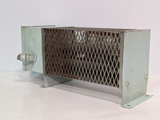 Unbranded Braking Resistor Assembly in Cage \ Enclosure - As Pictured