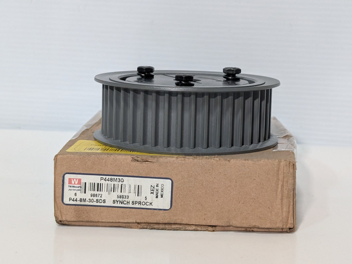 TB Woods 2UWP2, P44-8M-30-SDS Synchronous Sprocket Pulley, SDSx5/8, Max 5740 RPM