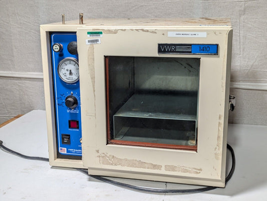 VWR Scientific 1410 Vacuum Oven, 40–225°C, 120/220VAC, w/seal, as pictured