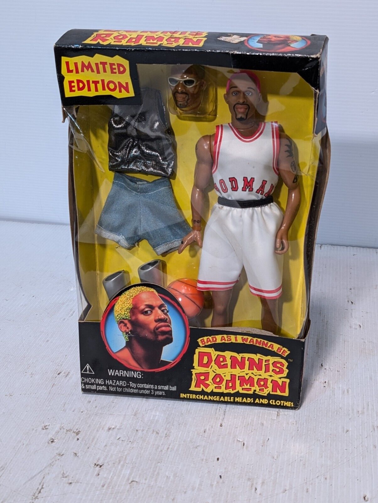Street Players 72000 Dennis Rodman "Bad as I Wanna Be" Ltd Edition Action Figure
