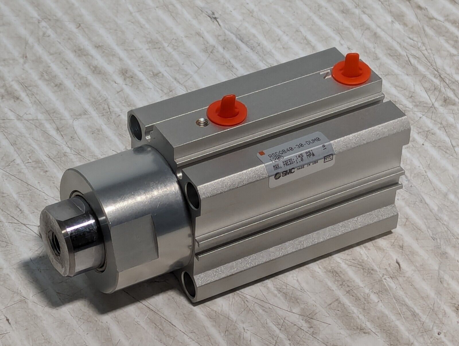 SMC RSDQB40–30-DUM0 1205 Pneumatic Stopper Cylinder, 40mm Bore, 30mm Stroke