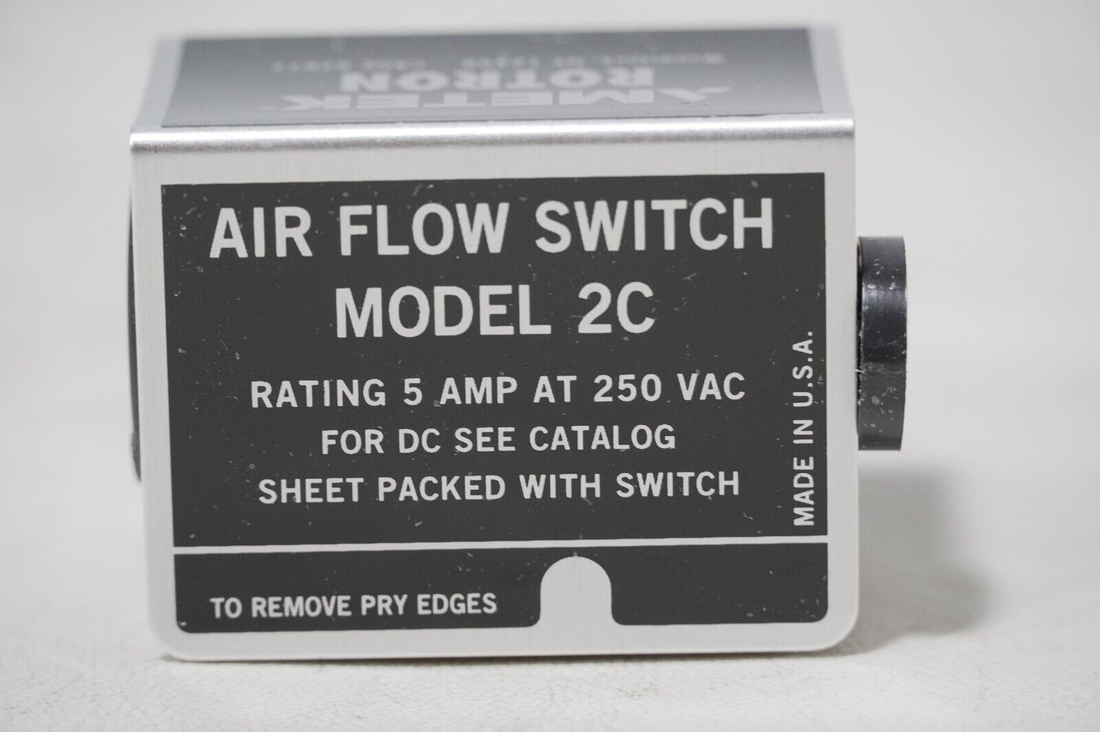 Ametek RotRon 041109 Air Flow Switch Model 2C SWITCH ONLY