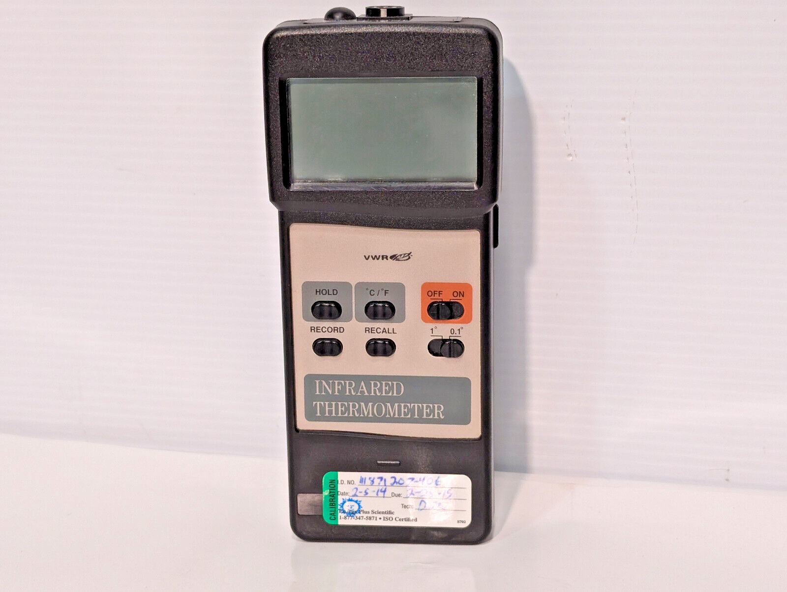 VWR Control Company 21800-018 Traceable Infrared Thermometer, Case, Non-Contact
