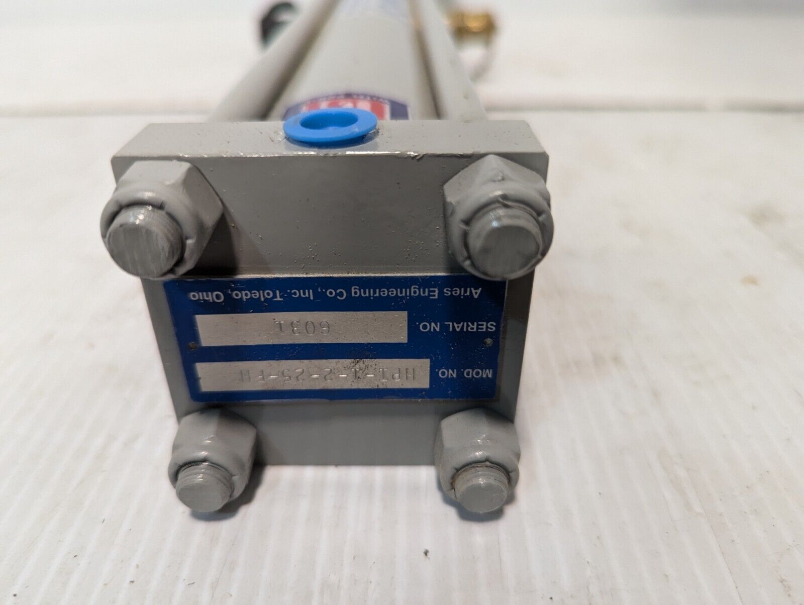 Aries Engineering HPI-1-2-25-FH HyperCyl, 2 inch stroke, 1/8 in NPT - Free Ship